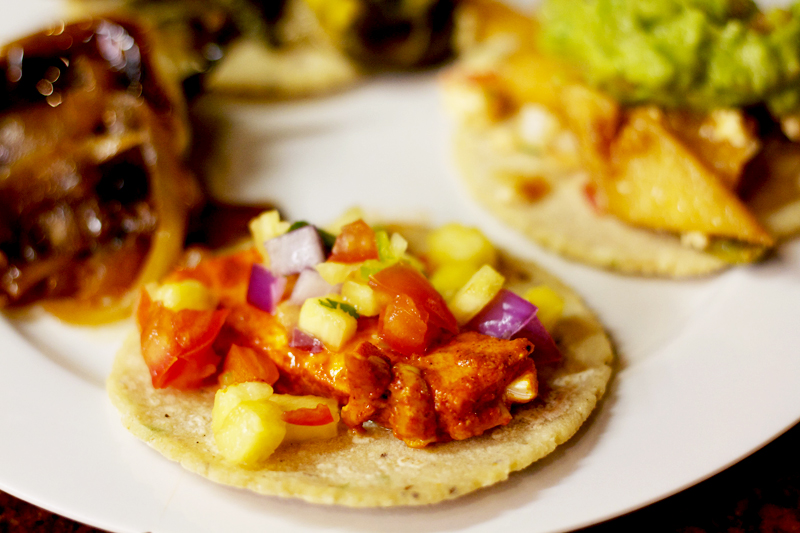 Grilled Fish Taco Recipe with Pineapple Salsa Fresca