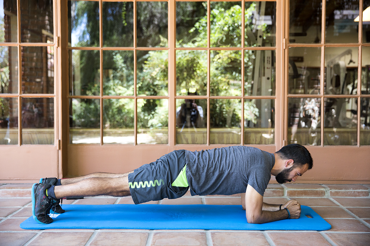Forearm Plank And Core Strengthening with Rancho La Puerta