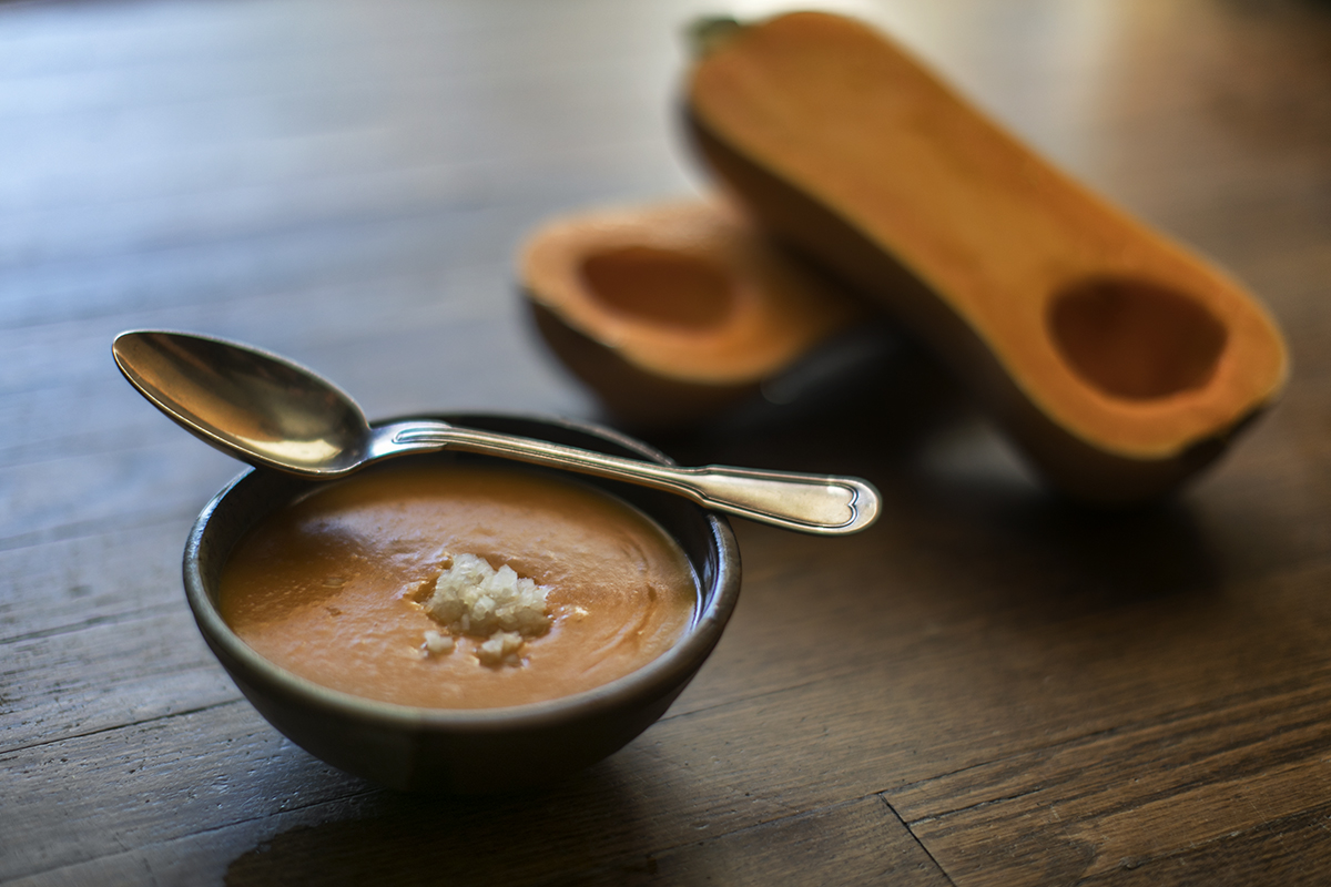 Smokey Butternut Squash Bisque From Chef AJ