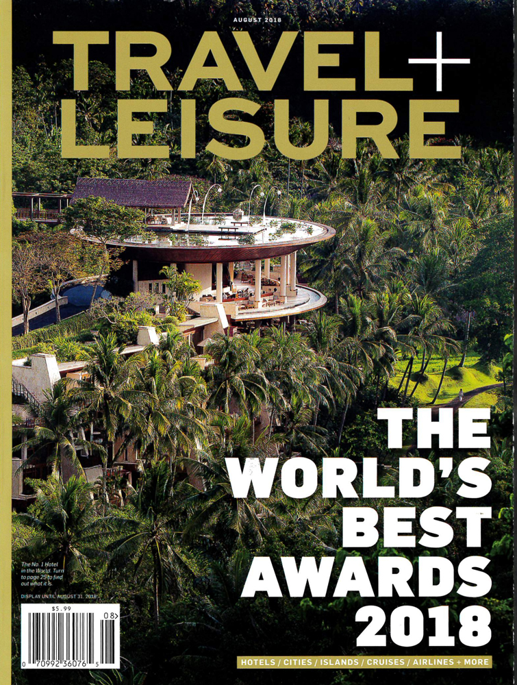 Travel + Leisure “The World’s Best Awards 2018”