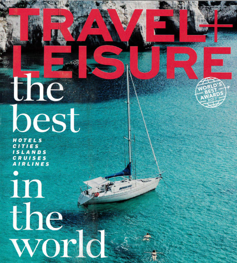 Travel + Leisure “The Top 5 International Destination Spas”