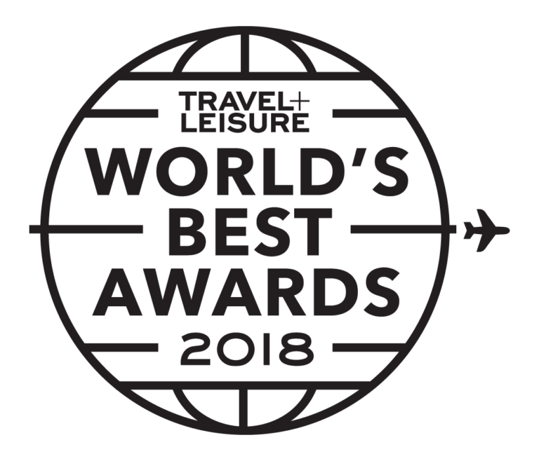 2018 Travel + Leisure “The Top 5 International Destination Spas”