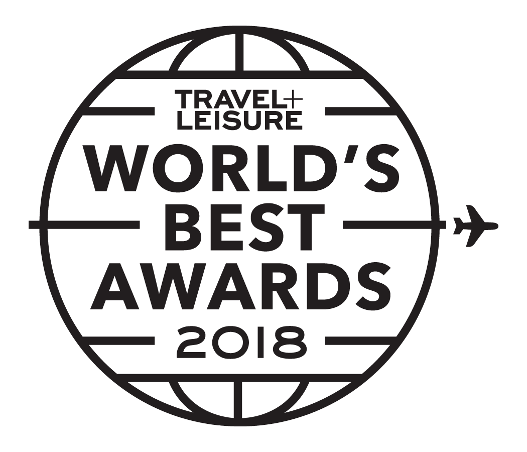 2018 Travel + Leisure “The Top 5 International Destination Spas”