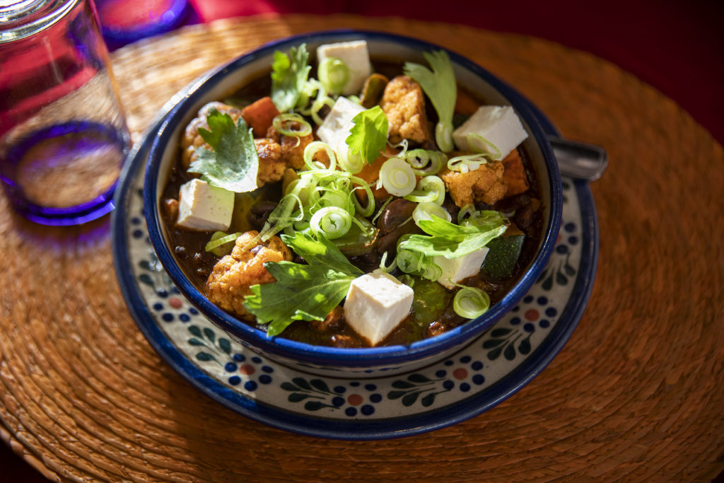 Three Chiles Vegetarian Stew Recipe