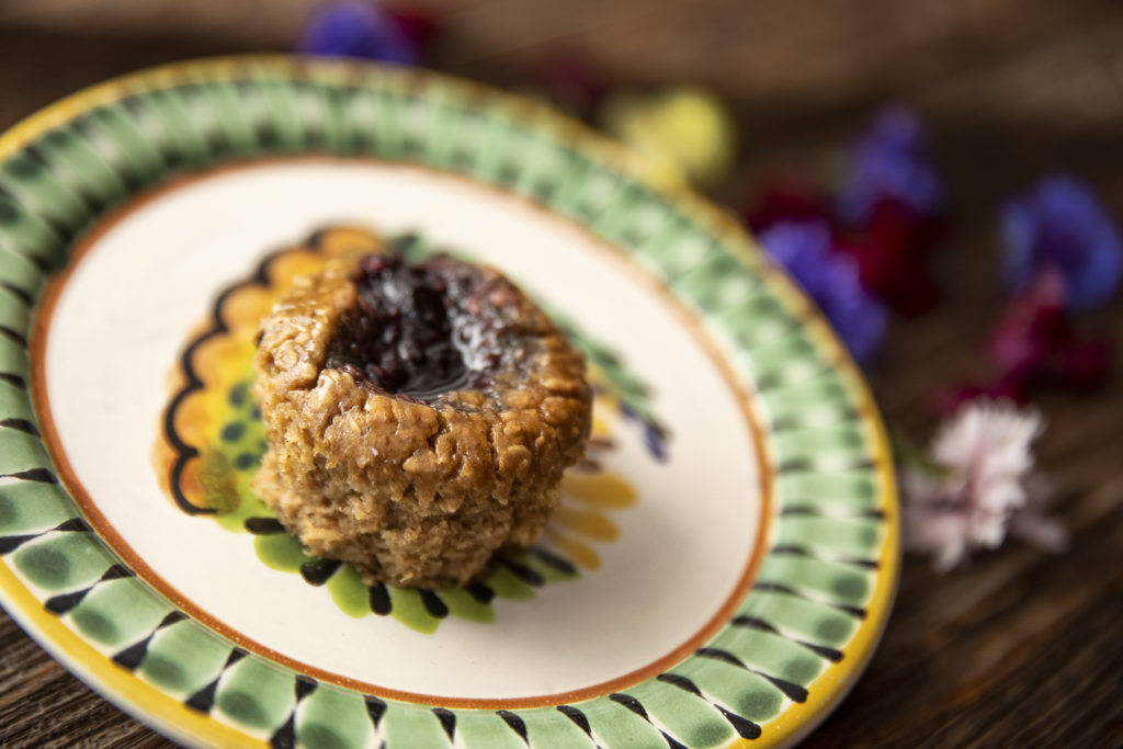 Oat-Banana & Jam Muffin Recipe
