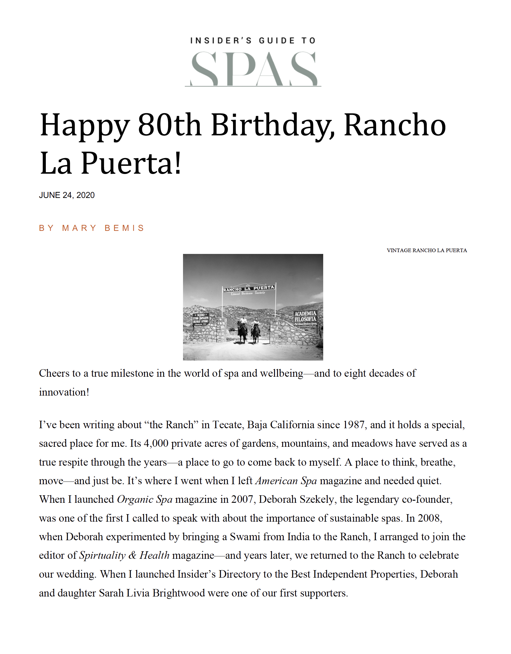 InsidersGuidetoSpas.com