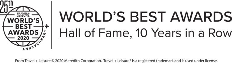 Travel + Leisure World’s Best Awards 2020