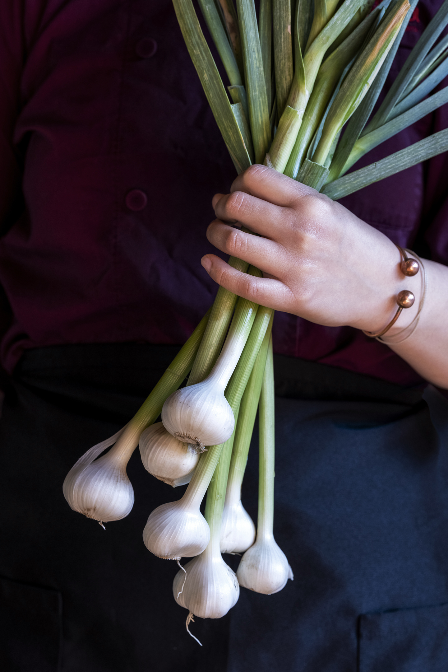 spring garlic,