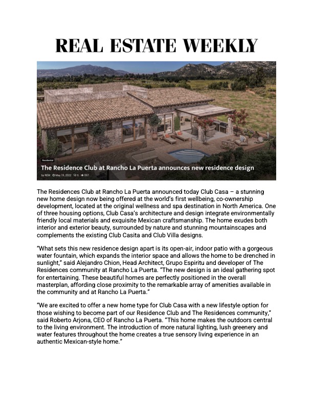 Real Estate Weekly