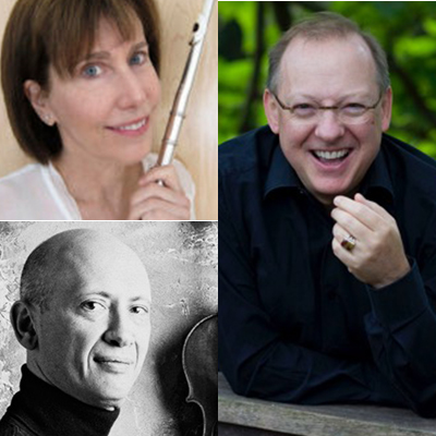 Concert with Nicholas McGegan, Martha Aarons, and Lev Polyakin